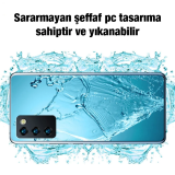 Ally SM Galaxy A03S Kılıf Kamera Korumalı Ultra İnce Şeffaf Silikon Kı