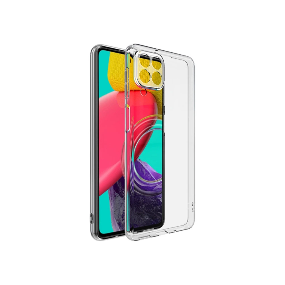 Ally SM Galaxy M53 Kılıf Kamera Korumalı Ultra İnce Şeffaf Silikon Kıl