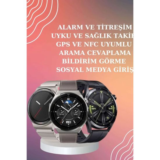 ANC Özellikli Bluetooth Kulaklık ve Amoled Ekran Akıllı Saat Uyku ve S