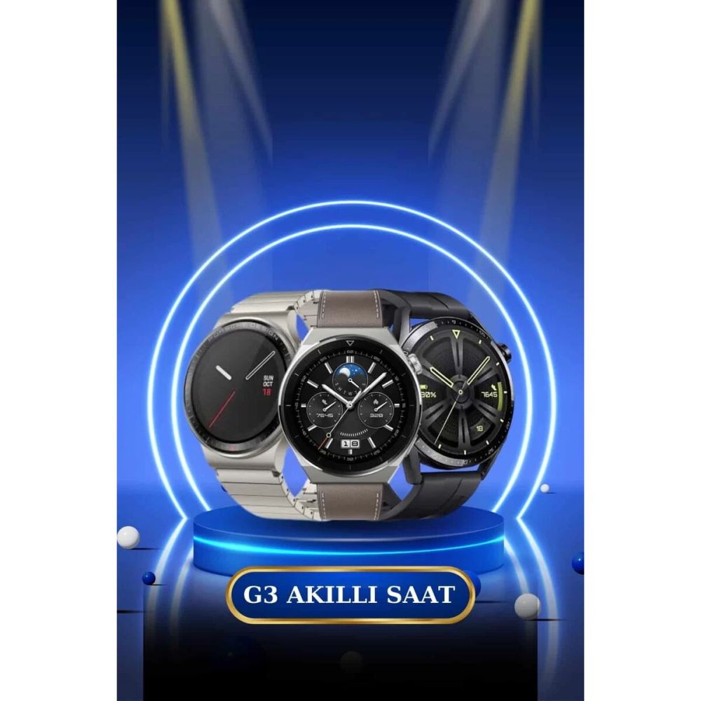 Kablosuz Bluetooth Bağlantılı Kulaklık ve Dokunmatik Ekran Akıllı Saat