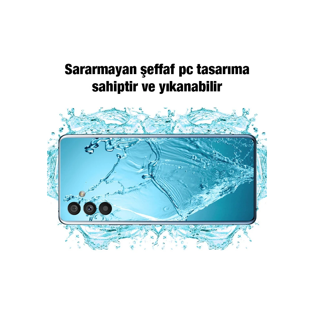 Ally SM Galaxy A13 5G Kılıf Kamera Korumalı Ultra İnce Şeffaf Silikon