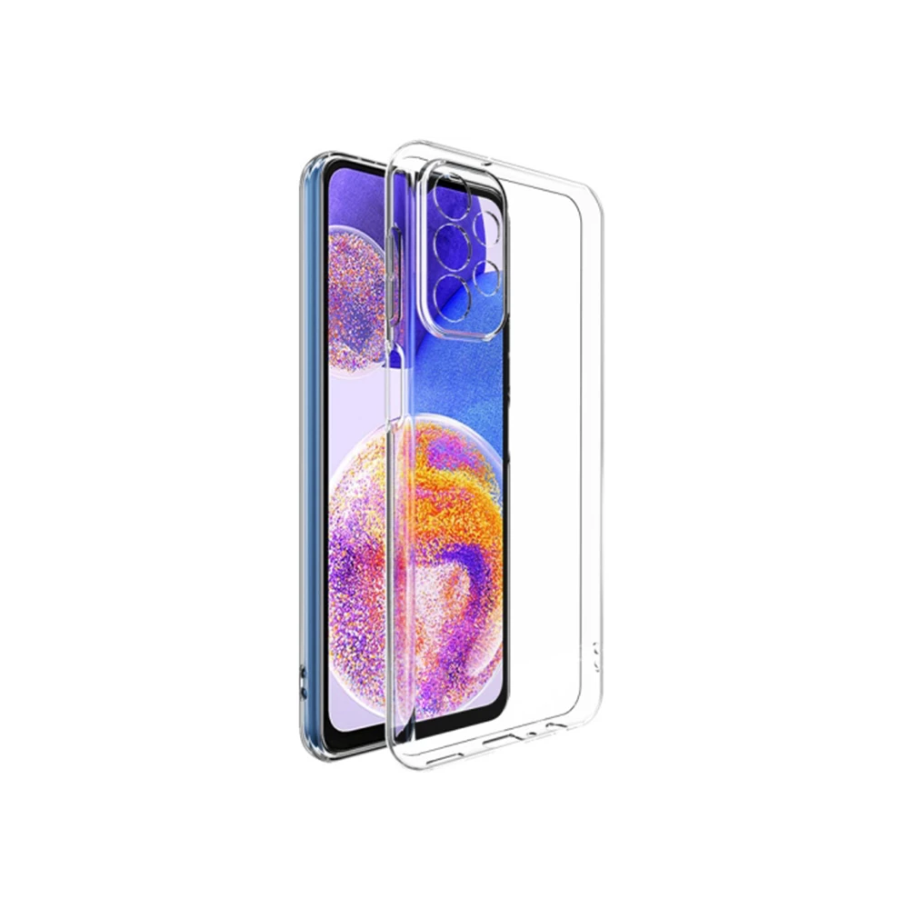 Ally SM Galaxy A23 5G Kılıf Kamera Korumalı Ultra İnce Şeffaf Silikon 