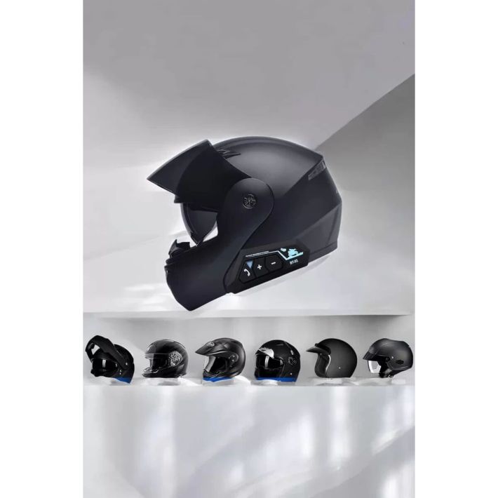 Kask Kulaklığı Motosiklet Intercom Interkom Dinleme Konuşma Özellikli 