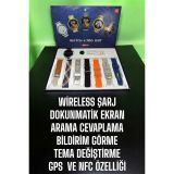 Yeni Nesil Akıllı Saat 2024 Model Uyku ve Sağlık Takibi Bluetooth Bağl