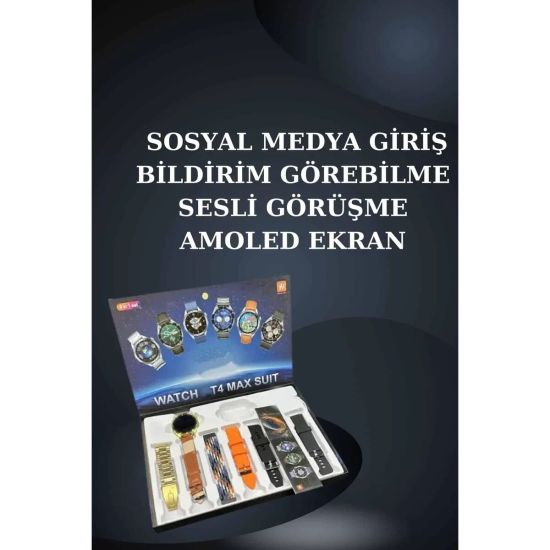 2025 Model Akıllı Saat ve Yeni Nesil Pro Bluetooth Kulaklık ANC Özelli