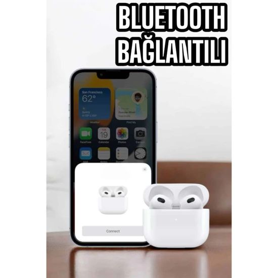 Kablosuz Bluetooth Kulaklık TWS ANC Özelliği Yüksek Ses Kaliteli