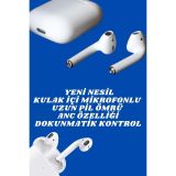 2.Nesil Yeni Model TWS Bluetooth Kulaklık Dokunmatik Kontrol Yüksek Se