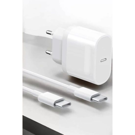 Güç Adaptörü ve Kablosu Şarj Aleti 15/15 Pro Max Uyumlu Hızlı Şarj