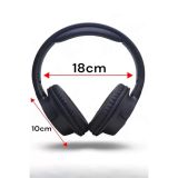 Kulak Üstü Bluetooth Kulaklık Ayarlanabiilir Uzun Pil Ömrü Kablosuz 5.