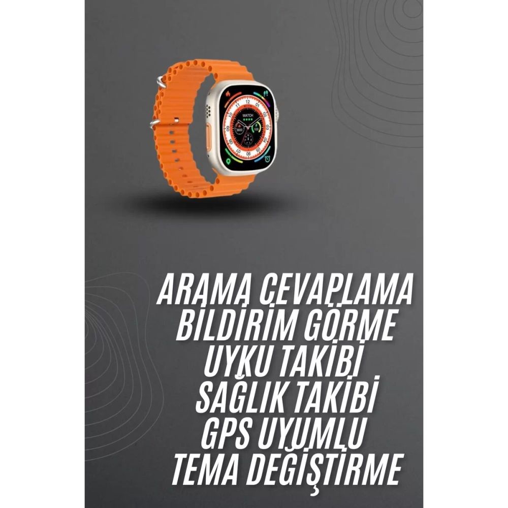 Akıllı Saat Arama Cevaplayan Bildirim Görme Yeni Nesil Bluetooth Bağla