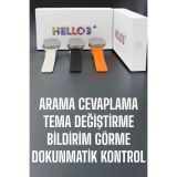 Akıllı Saat Yeni Nesil Sesli Asistan Uyku ve Sağlık Takibi Adımsayar
