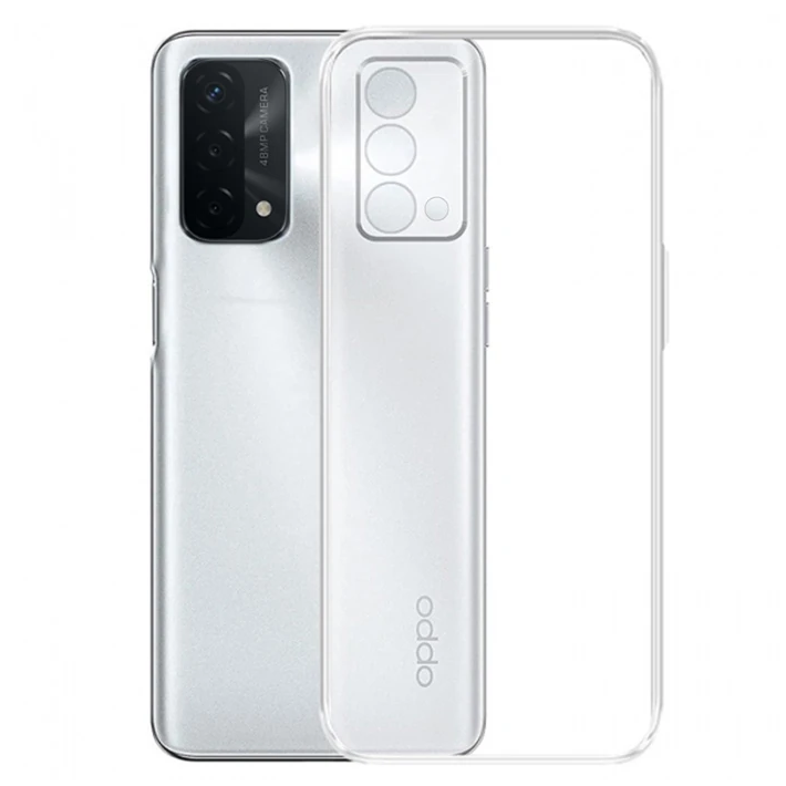 ALLY OPPO A93 5G Kamera Lens Korumalı Şeffaf Silikon Kılıf