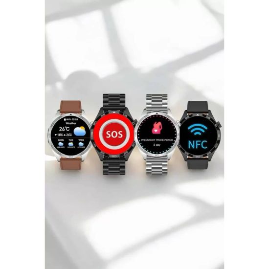 Akıllı Saat Bildirim Görme Sesli Görüşme Çoklu Kordon GPS Takibi