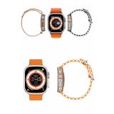 Akıllı Saat Android ve İOS Uyumlu 49 MM NFC Özelliği GPS Takibi