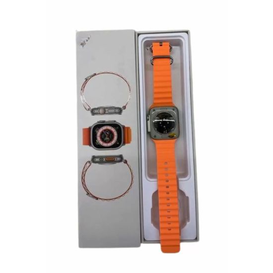 Akıllı Saat Android ve İOS Uyumlu 49 MM NFC Özelliği GPS Takibi
