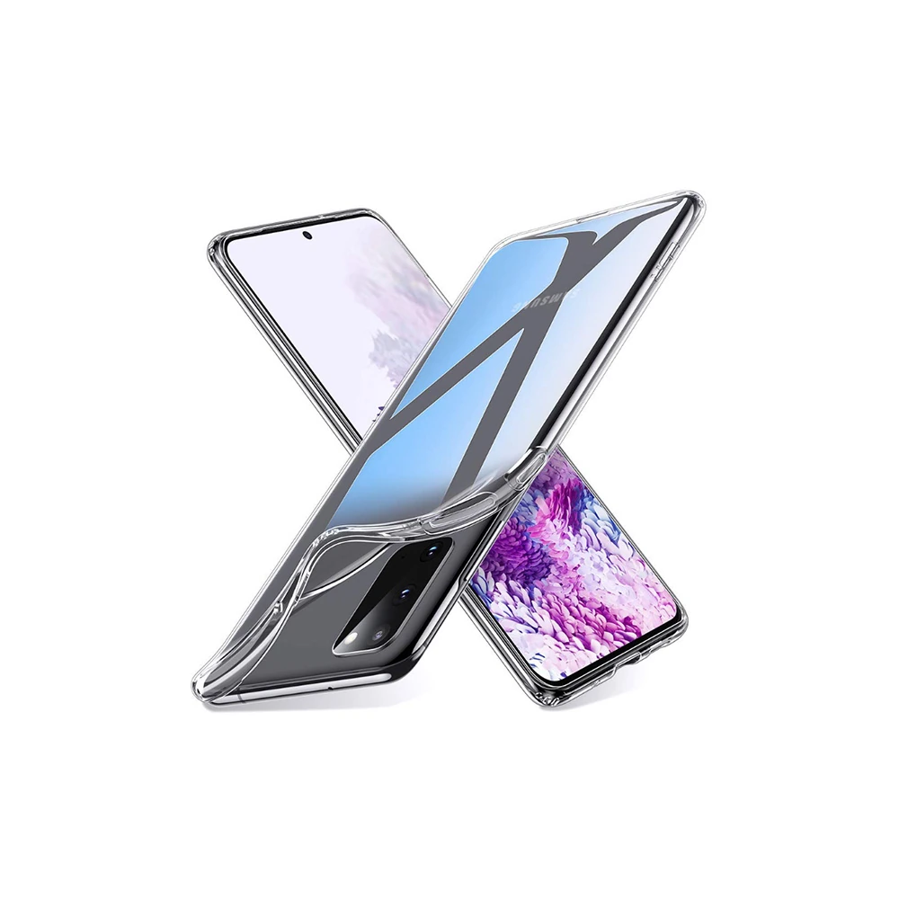 GOR Samsung Galaxy S20 Kamera Korumalı Ultra Slim Silikon Kılıf