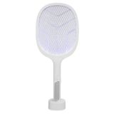 ASONIC AS-A25, Beyaz-Gri, 3000V, Raket Tipi, UV Mor Işıklı, 1200mAh, B