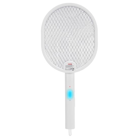 ASONIC AS-A26, Beyaz, 3000V, Raket Tipi, UV Mor Işıklı, 1200mAh, Batar