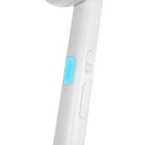 ASONIC AS-A26, Beyaz, 3000V, Raket Tipi, UV Mor Işıklı, 1200mAh, Batar
