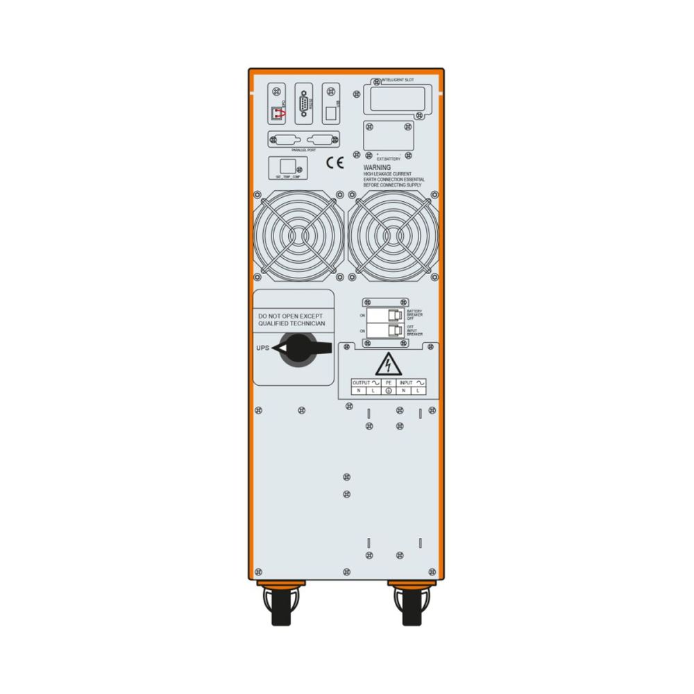 MAKELSAN Powerpack SE 10 KVA Online (1F/1F) UPS (20x7A Akü)