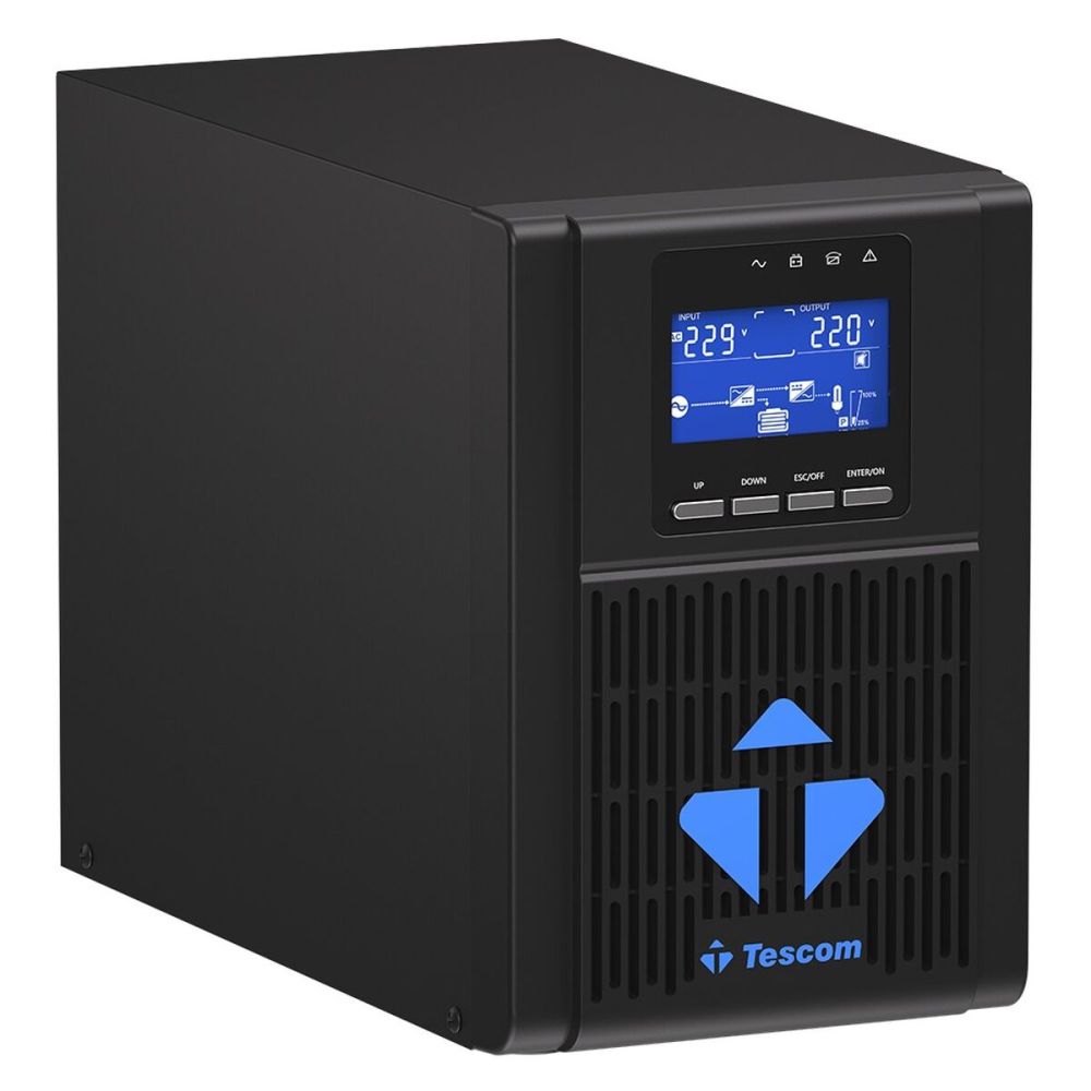 TESCOM NeoLine 1000, 1 KVA Online 1F/1F UPS, (900040313) (2x7A Akü)