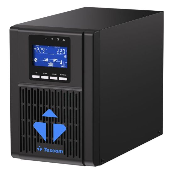 TESCOM NeoLine 1000, 1 KVA Online 1F/1F UPS, (900040313) (2x7A Akü)