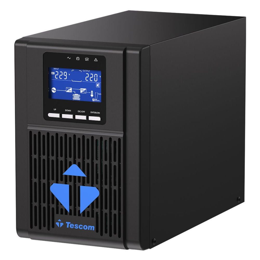 TESCOM NeoLine 1000, 1 KVA Online 1F/1F UPS, (900040100) (2x9A Akü)