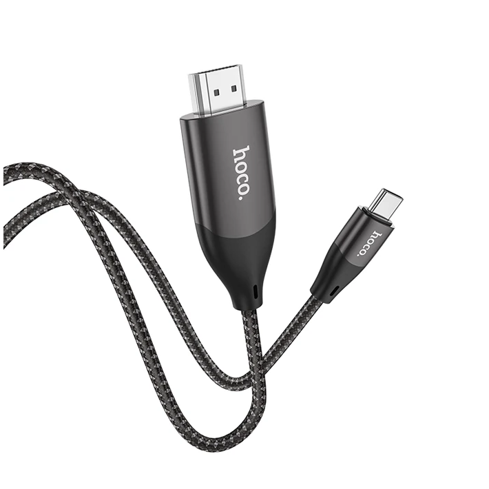 HOCO UA16 Type-C to HDMI 4K 30hz Ses ve Görüntü Aktarma Kablosu