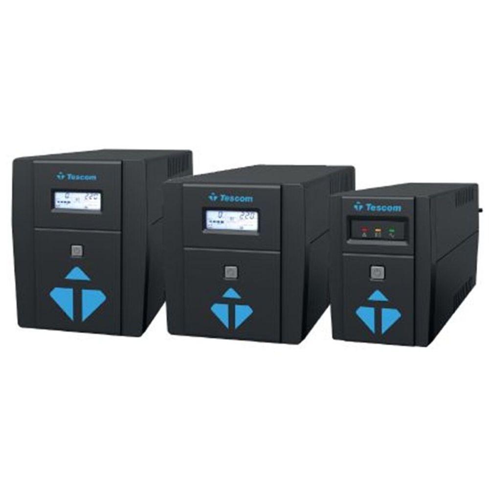 TESCOM INTERAKTIF UPS LEOAP 2000VA 1F/1F (2X9AH) 4/8DK LCD LINE