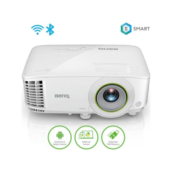 BENQ EW600, 3600 ANSI, 1280x800 WXGA, 1xHDMI, VGA, USB Okuyucu, DLP, K
