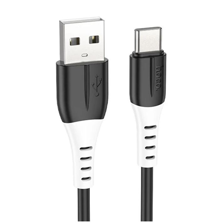 HOCO X82 Type-C to USB 3A Hızlı Silikon Data ve Şarj Kablosu