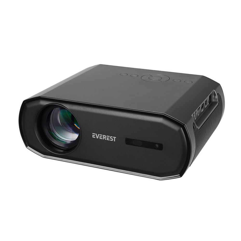 EVEREST PJ06, 350 LED Lümen, 1920X1080, 1xHDMI, 1xUSB, TF Soket, WiFi,