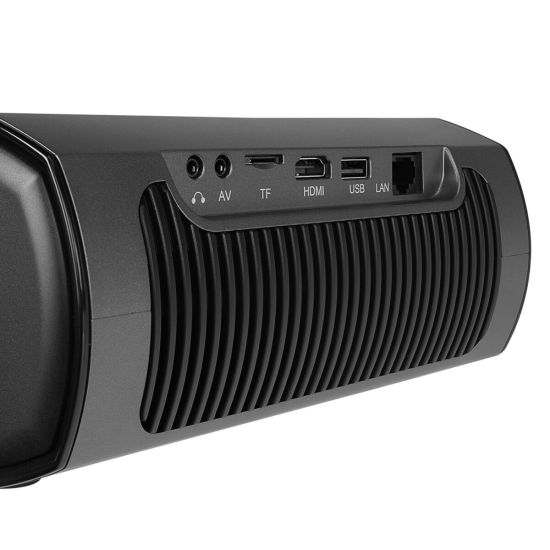 EVEREST PJ06, 350 LED Lümen, 1920X1080, 1xHDMI, 1xUSB, TF Soket, WiFi,