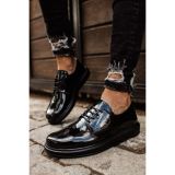 CH003 - RST Pelle Verniciata Classica Erkek Ayakkabı SIYAH