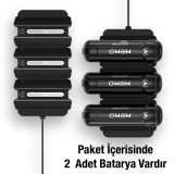MEMO DL10 - CX12 Telefon Soğutucu Fan Batarya Şarj Paneli + 2 Yedek Po