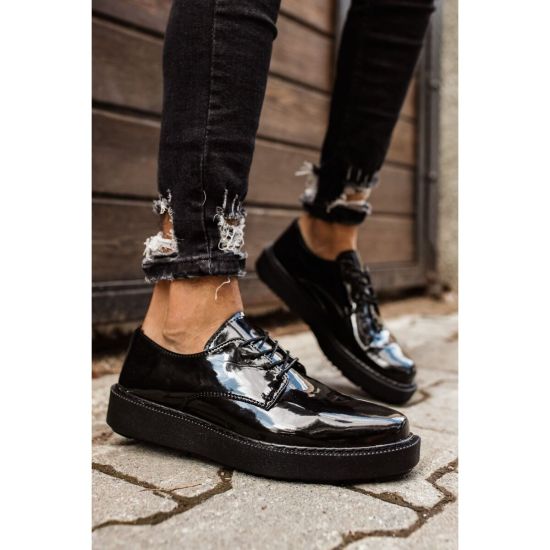 CH001 - RST Classic Lace Erkek Ayakkabı SIYAH