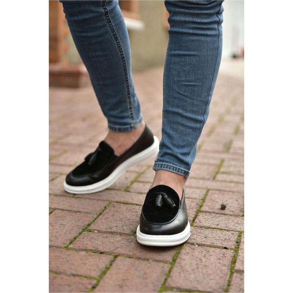 CH002 - CBT Loafer Pelle Erkek Ayakkabı SIYAH
