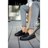 CH002 - CST Loafer Pelle Erkek Ayakkabı SIYAH