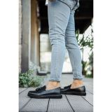 CH002 - CST Loafer Pelle Erkek Ayakkabı SIYAH