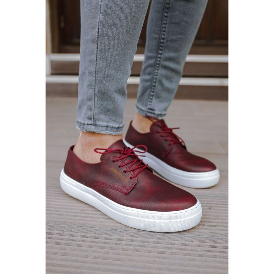CH005 - CBT Pıttı Erkek Ayakkabı BORDO