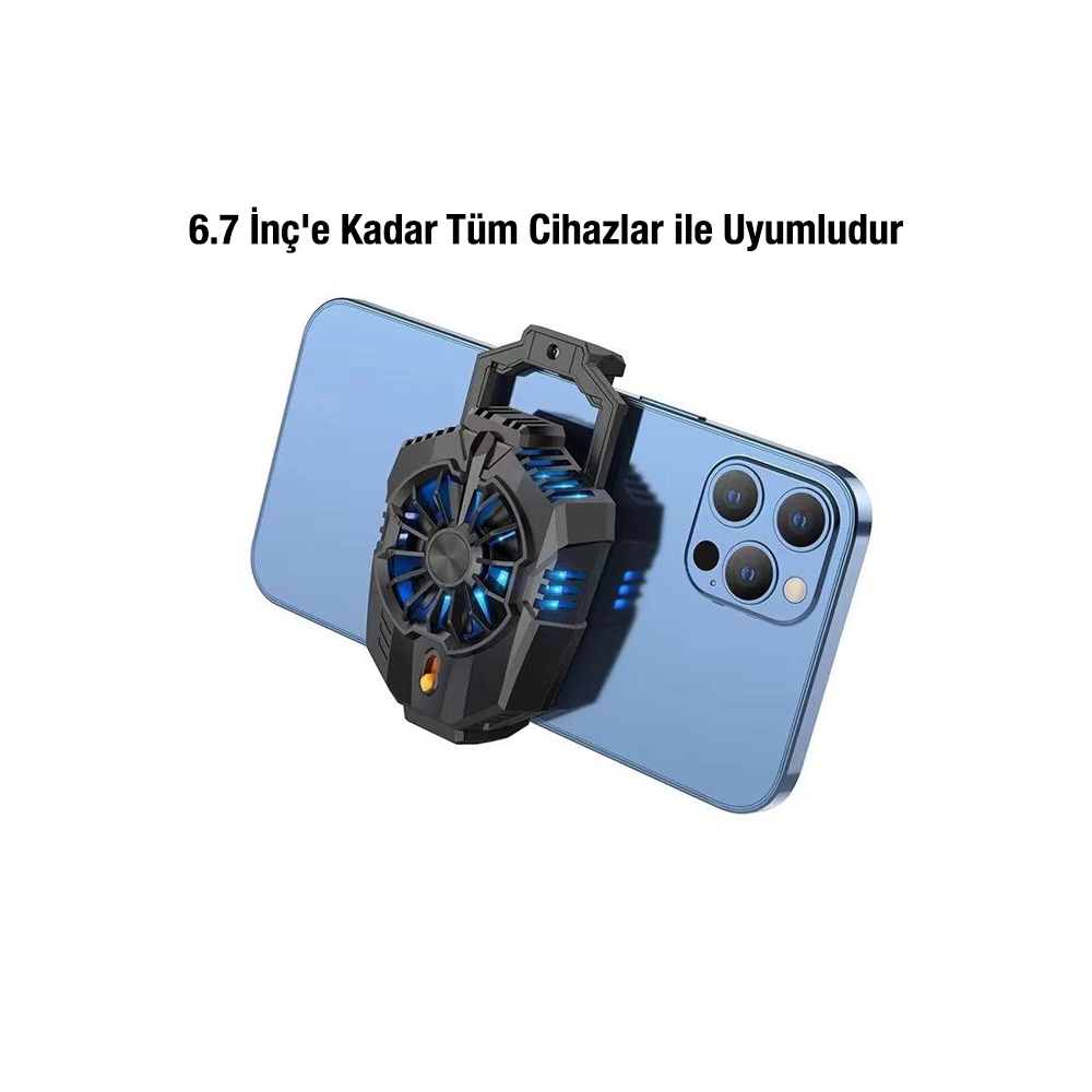 HOCO GM10 Hava Soğutmalı Cep Telefon Soğutma Fanı Radyatör Soğutucu