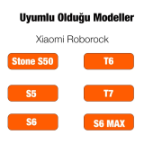 Xiaomi Roborock Stone S50-T6- T7-S5-S6- S5 Max Ana Fırça Akıllı Süpürg