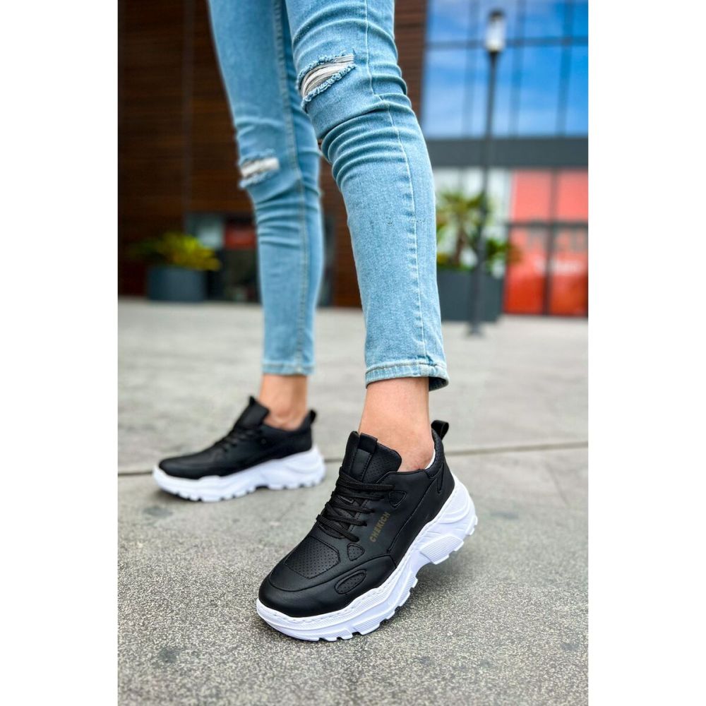 CH089 - CBT Low Top Lace Up Erkek Ayakkabı SIYAH