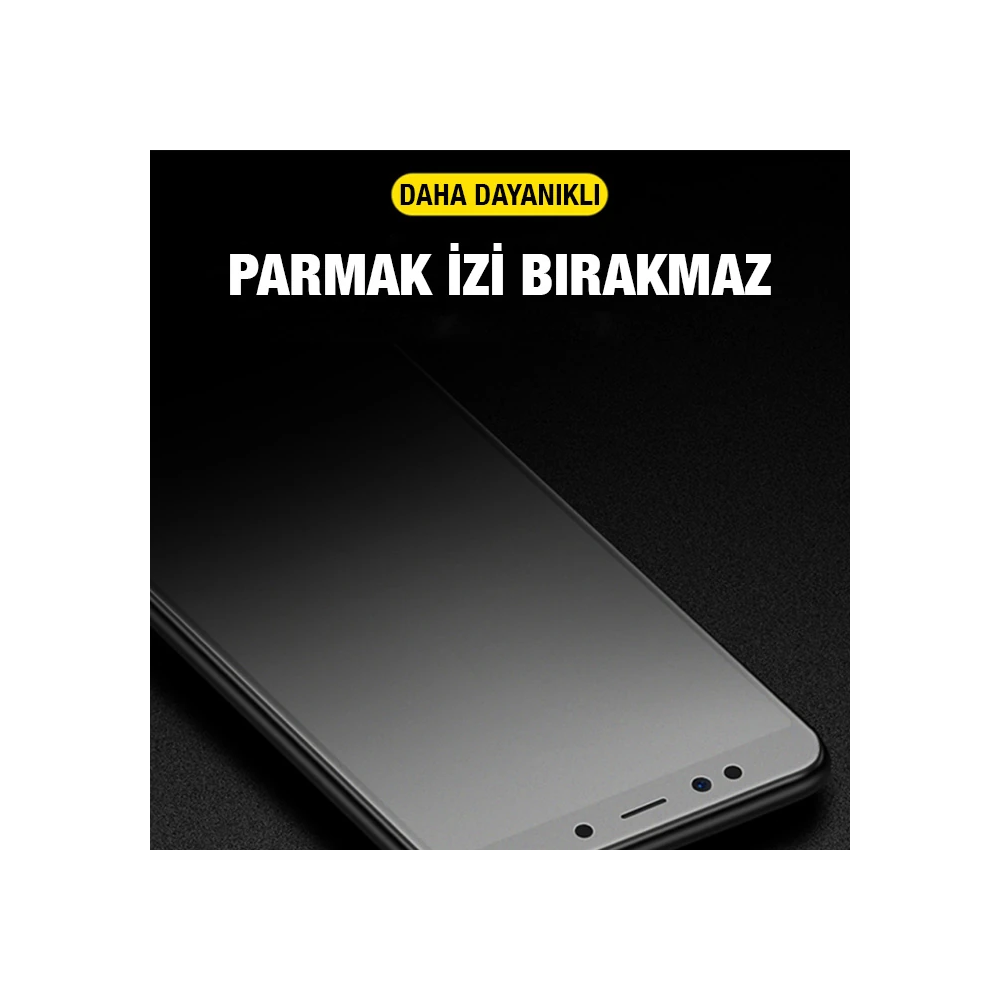 ALLY İPhone 12 Pro Max 6.7inç Full Glue Matte Tempered Cam Ekran Koruy