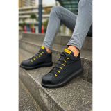 CH111 - GST Milano Erkek Bot SIYAH - SARI