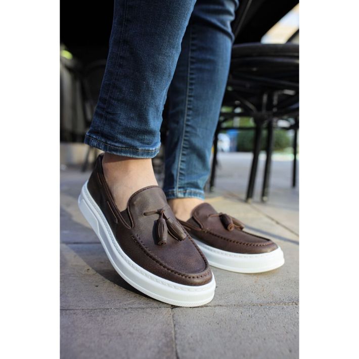 CH127 - CBT Loafer-X Erkek Ayakkabı KAHVE