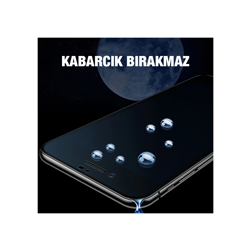 ALLY iPhone 12 -12 Pro 6.1inç Full Glue Matte Tempered Cam Ekran Koruy