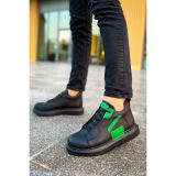 CH131 - GST Frogner Erkek Bot SIYAH / YESIL