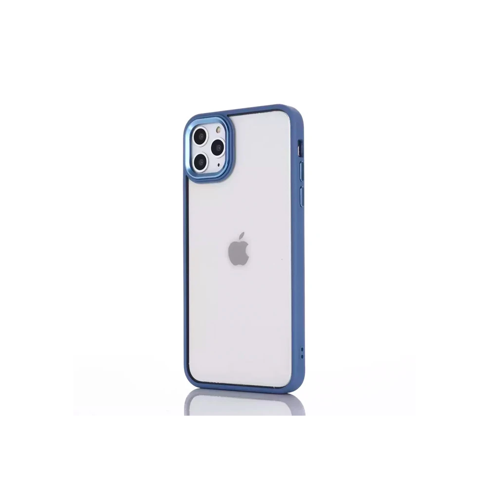 Ally iPhone 13 Pro Max 6.7inç Kılıf Parlak Renkli Çerçeveli Ultra Lüx 