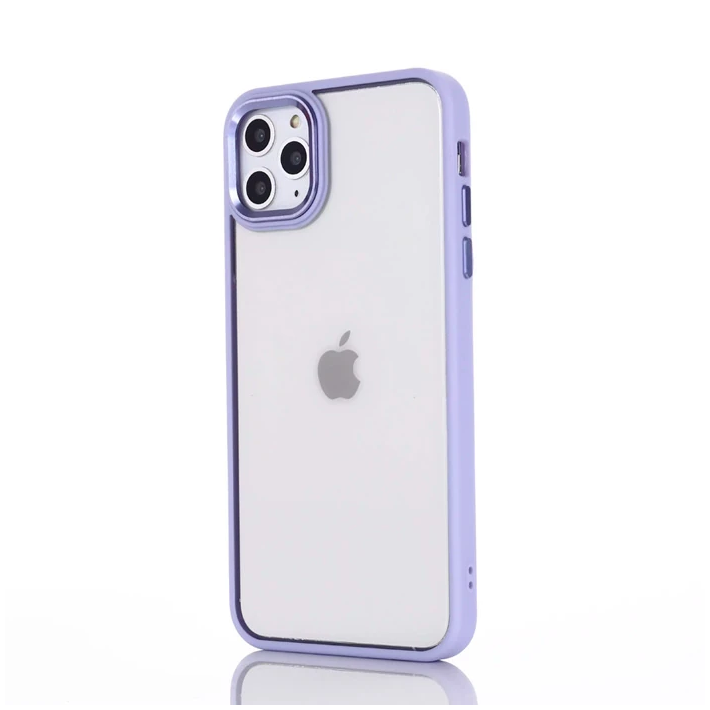 Ally iPhone 13 Pro 6.1inç Kılıf Parlak Renkli Çerçeveli Ultra Lüx TPU 